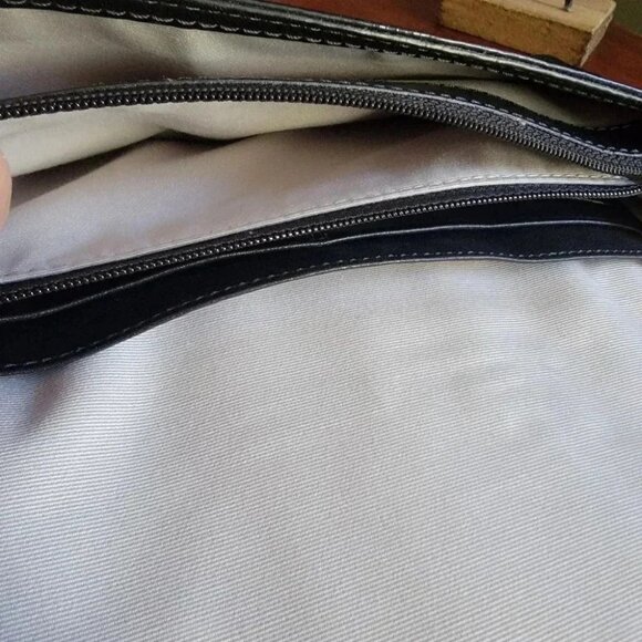 Coach Bleecker Black Patent Leather Clutch - Picture 8 of 14
